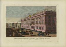 Vue du palais de marbre, construit dans la Grande Millione, par les ordres de Catherine..., 1817-24. Creator: Courvoisier-Voisin, Henri (1757-1830)