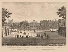 Vue du palais et des jardins des Tuileries, du côté du cours la Reine, 1673. Creator: Israël Silvestre (French, 1621-1691)