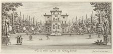 Vuë du Palais et Jardin du Cardinal Ludovise, 1640-1660. Creator: Israel Silvestre