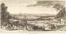 Vue du Paysage de la Maison Royalle de Saint Cir. Creator: Jacques Rigaud