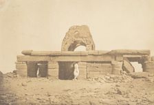 Vue du Temple d'Amada - Coupole ruinée d'une Eglise Copte, April 2, 1850. Creator: Maxime du Camp