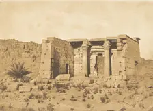 Vue du Temple de Tafah (Taphis), April 9, 1850. Creator: Maxime du Camp