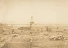Vue du Village d'Edfou, 1849-50. Creator: Maxime du Camp