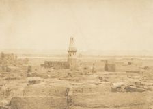 Vue du Village d'Edfou, 1849-50. Creator: Maxime du Camp