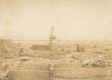 Vue du Village d'Edfou, 1849-50. Creator: Maxime du Camp