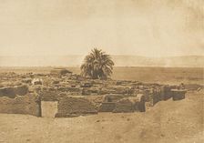 Vue du Village d'Herment, 1849-50. Creator: Maxime du Camp