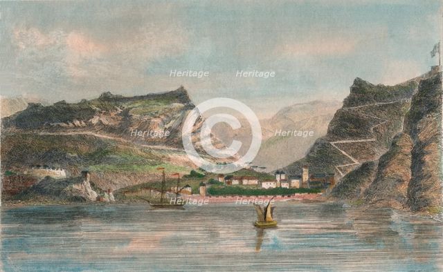 'Vue de Jam's Town', c19th century. Artist: Unknown.