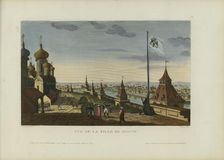 Vue de la ville de Moscou, 1817-1824. Creator: Courvoisier-Voisin, Henri (1757-1830)
