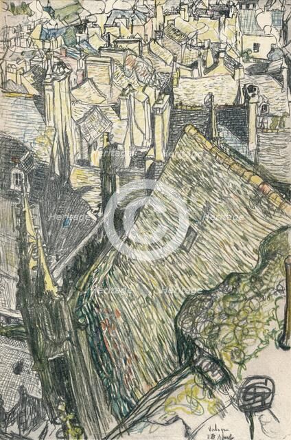 'Vue De Valogne', c1911. Artist: Georges Dupuis.