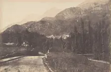 Vue des Eaux de Saint-Sauveur, 1853. Creator: Joseph Vigier
