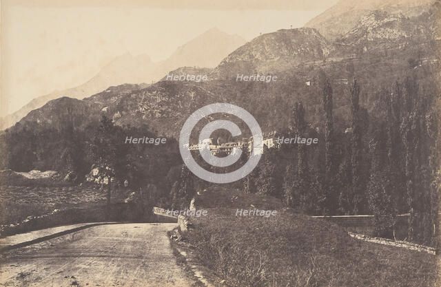 Vue des Eaux de Saint-Sauveur, 1853. Creator: Joseph Vigier.