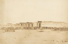Vue générale du Temple et du Village de Déboude (Parembole), April 10, 1850. Creator: Maxime du Camp