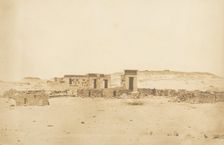 Vue générale du Temple et du Village de Déboude (Parembole), April 10, 1850. Creator: Maxime du Camp