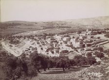Vue générale de Bethany - General view of Bethany, ca. 1880. Creator: Felix Bonfils