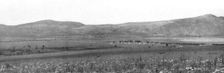 Vue generale de la position bulgare de la Mala-Reka, que l'armee franco-russe a attaquee..., 1916. Creator: Unknown