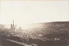 Vue générale de Rouen, 1852-54. Creator: Edmond Bacot