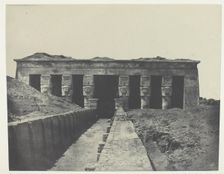 Vue Générale, Grand Temple de Dendérah (Teutyres), Haute-Egypte, 1849/51, printed 1852. Creator: Maxime du Camp