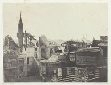 Vue Générale Prise a l'Ouest, Le Kaire, 1849/51, printed 1852. Creator: Aimé Rochas