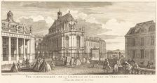 Vue Particuliere de la Chapelle du Chateau deVersailles. Creator: Jacques Rigaud