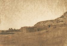Vue prise au Village d'Abou-hor (Tropique du Cancer), April 1850. Creator: Maxime du Camp