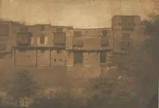 Vue prise d'un Jardin du quartier Franc, au Kaire, December 1849-January 1850. Creator: Maxime du Camp
