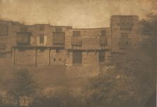 Vue prise d'un Jardin du quartier Franc, au Kaire, December 1849-January 1850. Creator: Maxime du Camp