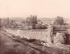 Vue prise dans la vallée de Changy, aux environs de Fontainebleau, 1850-53. Creator: Unknown