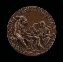 Vulcan Forging the Arrows of Cupid, late 15th - early 16th century. Creator: Unknown