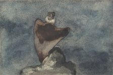 Vulture, 1810-75. Creator: Antoine-Louis Barye