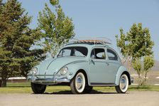 VW Beetle 1957. Artist: Simon Clay