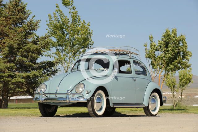 VW Beetle 1957. Artist: Simon Clay.