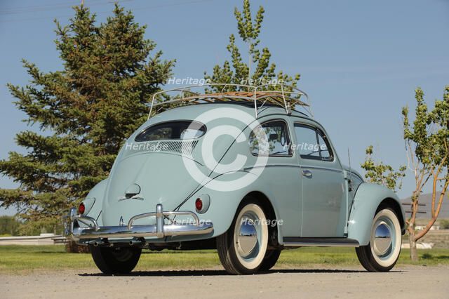 VW Beetle 1957. Artist: Simon Clay.