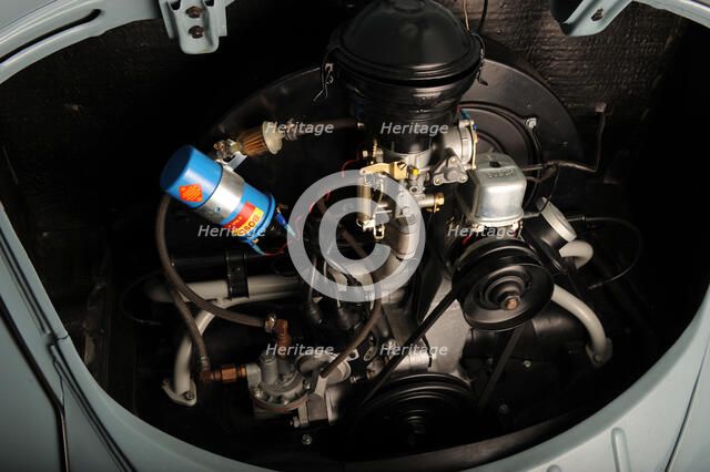 VW Beetle 1957. Artist: Simon Clay.