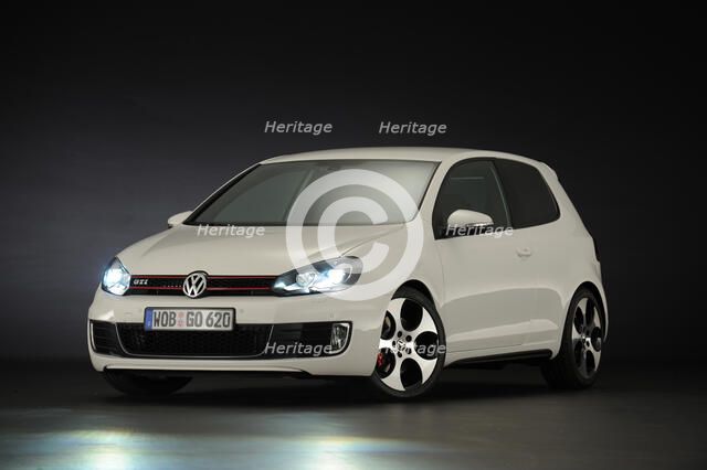 VW Golf GTI mk 6 2008. Artist: Simon Clay.