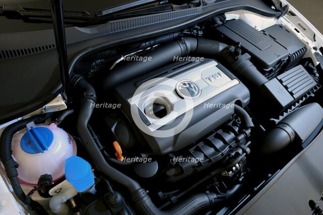 VW Golf GTI mk 6 2008. Artist: Simon Clay.