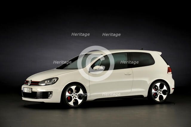 VW Golf GTI mk 6 2008. Artist: Simon Clay.