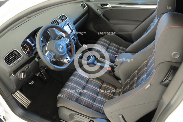 VW Golf GTI mk 6 2008. Artist: Simon Clay.