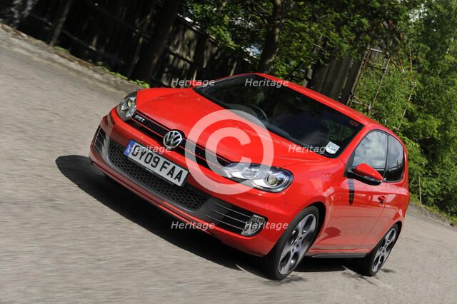 VW Golf GTI mk 6 2008. Artist: Simon Clay.