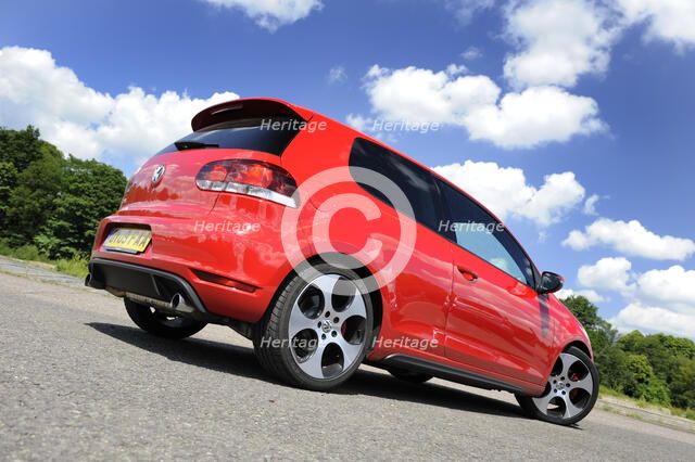 VW Golf GTI mk 6 2008. Artist: Simon Clay.