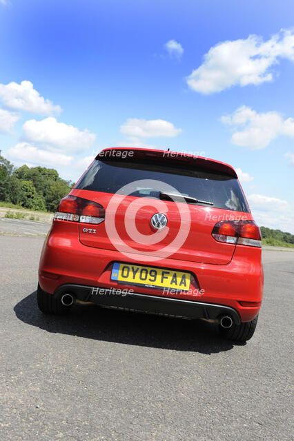 VW Golf GTI mk 6 2008. Artist: Simon Clay.
