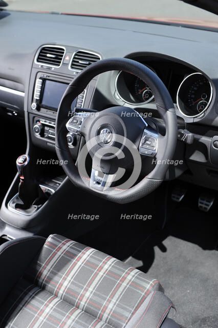 VW Golf GTI mk 6 2008. Artist: Simon Clay.