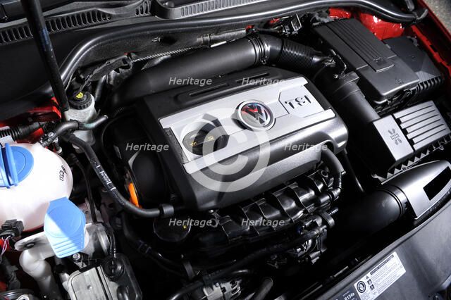 VW Golf GTI mk 6 2008. Artist: Simon Clay.