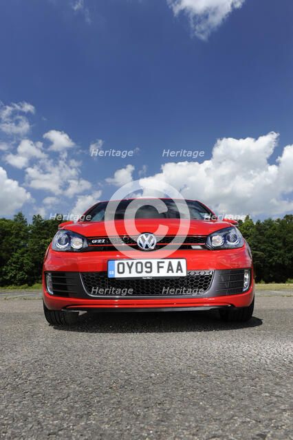 VW Golf GTI mk 6 2008. Artist: Simon Clay.