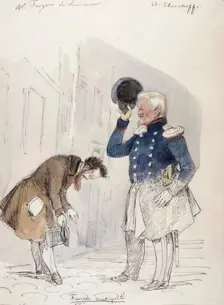 "W. Troyon de Lausanne. A. Ehrenhoff. Fause Antiquité". (c1850s). Creator: Fritz von Dardel