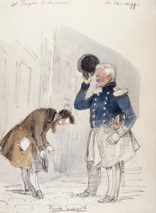 "W. Troyon de Lausanne. A. Ehrenhoff. Fause Antiquité". (c1850s). Creator: Fritz von Dardel