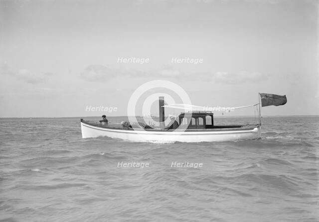 W. White & Sons launch, 1911. Creator: Kirk & Sons of Cowes.