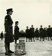 W.A.A.F. Band on Parade c1943. Creator: Cecil Beaton