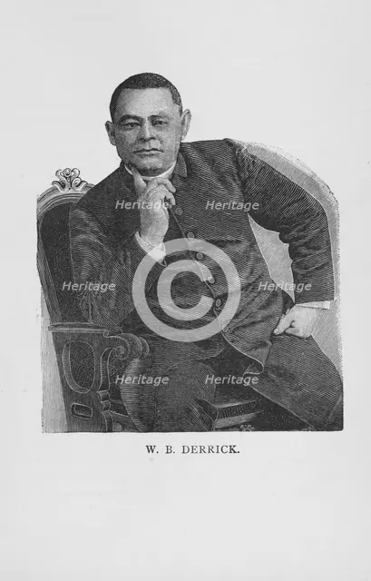 W. B. Derrick, 1887. Creator: Unknown.