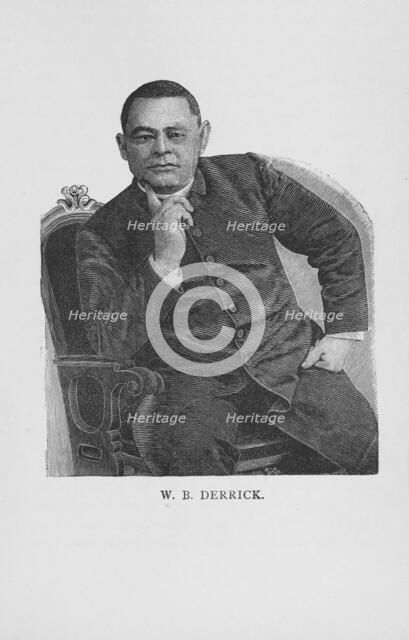 W. B. Derrick, 1887. Creator: Unknown.