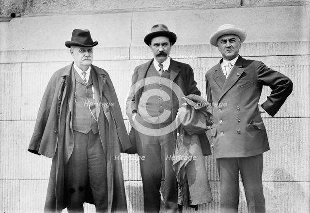W.B. Howland, Henry Vivian, [and] John A. Stewart, 1913. Creator: Bain News Service.